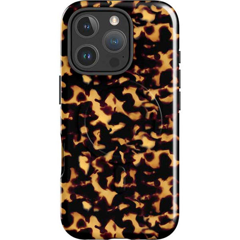 Tortoise Shell iPhone 16 Pro Max Magsafe Impact Case